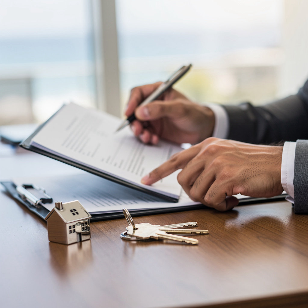 Kevin Endres - San Diego Realtor discussing real estate opportunities with clients in San Diego, California